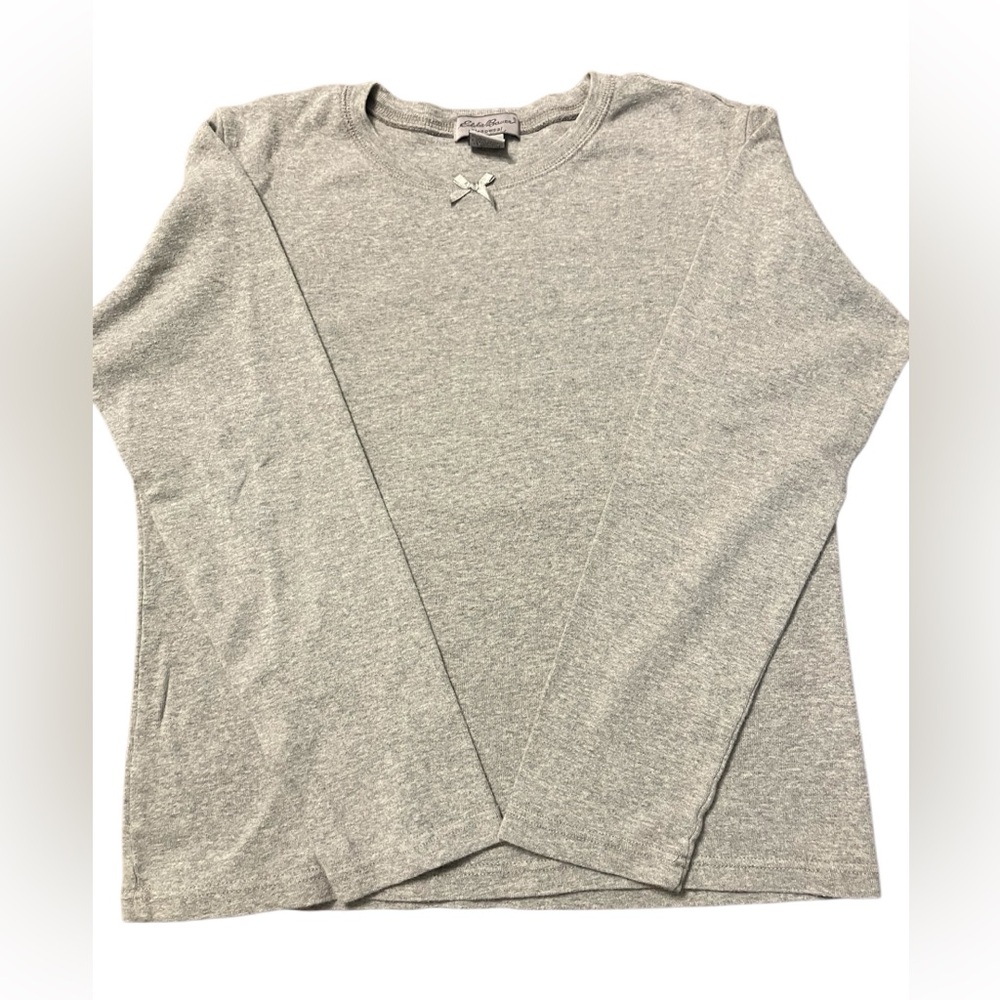 Eddie Bauer Sleepwear Top with Bow Detail